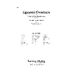         Egmont Overture (c/b sc) - Ludwig van Beethoven
    