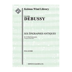         Six Epigraphes Antiques (w/e sc) - Claude Achille Debussy
    