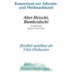         Aber Heidschi, Bumbeidschi - Traditional / Arr. Franz Watz
    
