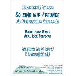         So sind wir Freunde - Huby Mayer / Arr. Igor Podpecan
    