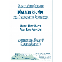         Walzerfreunde - Huby Mayer / Arr. Igor Podpecan
    