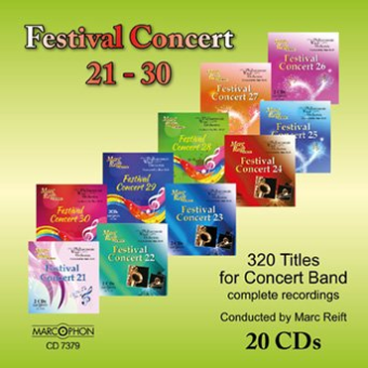 Festival Concert 21 - 30 (320 Titles on 20 CDs and more than 23 hours listening)
