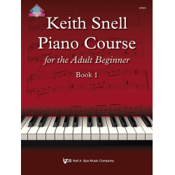         Piano Course for the Adult Beginner Book 1 - Keith Snell
    