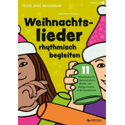         Weihnachtslieder rhythmisch begleiten (Heft und CD) - Steffen Merkel / Arr. Finn Hansen
    