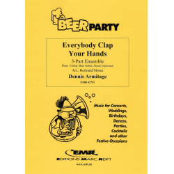         Everybody Clap Your Hands - Dennis Armitage / Arr. Bertrand Moren
    