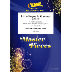         Little Fugue in G minor - Johann Sebastian Bach / Arr. Jirka Kadlec
    