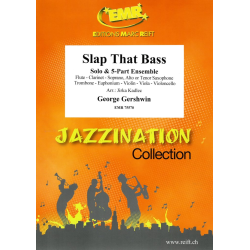         Slap That Bass - George Gershwin / Arr. Jirka Kadlec
    