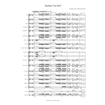 Fanfare "La Peri"
