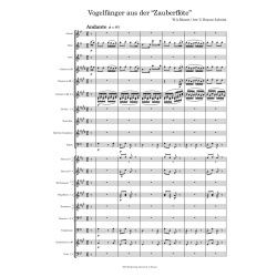        Der Vogelfänger - Wolfgang Amadeus Mozart / Arr. Uwe Krause-Lehnitz
    
