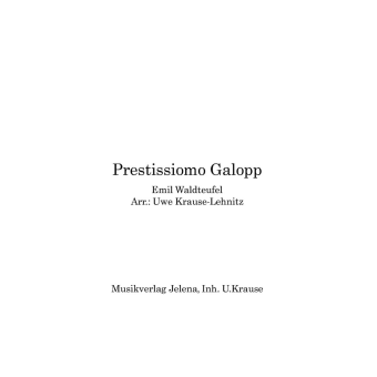 Prestissimo Galopp