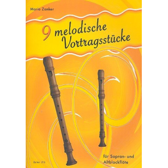 9 melodische Vortragsstücke