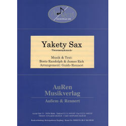         Yakety Sax - James Rich & Boots Randolph / Arr. Guido Rennert
    
