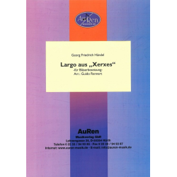         Largo aus "Xerxes" - Georg Friedrich Händel (George Frederic Handel) / Arr. Guido Rennert
    
