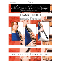         Making Music Matter - Book 2 (deutsch) - Oboe - Frank Ticheli / Arr. Gregory B. Rudgers
    