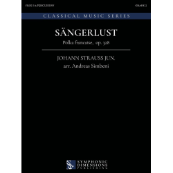         Sängerlust - Johann Stauss Jr. / Arr. Andreas Simbeni
    