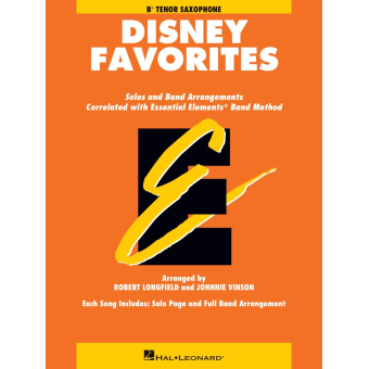 Essential Elements Disney Favorites - Tenorsaxophon