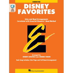         Essential Elements Disney Favorites (Conductor) - Disney / Arr. Robert Longfield
    