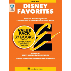         Essential Elements Disney Favorites - Value Pack - Disney / Arr. Robert Longfield
    