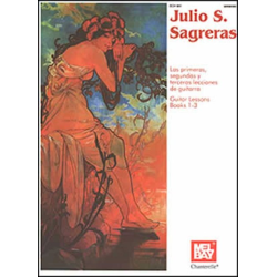         Julio S Sagreras Guitar Lessons Book 1-3 (Book) - Julio S. Sagreras / Arr. Michel Savary
    