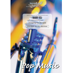         Marry You - Bruno Mars / Arr. Frank Bernaerts
    