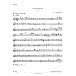         Concerto grosso in B-flat major op. 3/1 HWV 312 - Georg Friedrich Händel (George Frederic Handel)
    