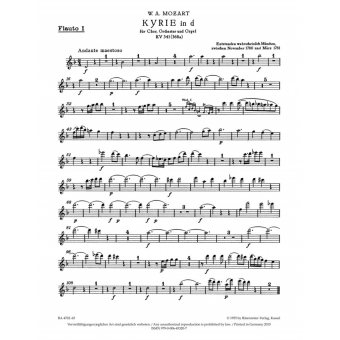 Kyrie in D minor K. 341 (368a)