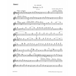         Symphony in D major K. 141a(161) - Wolfgang Amadeus Mozart
    