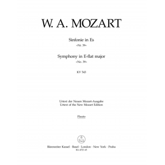 Symphony no. 39 in E-flat major K. 543