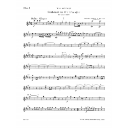         Symphony no. 30 in D major K. 202(186b) - Wolfgang Amadeus Mozart
    