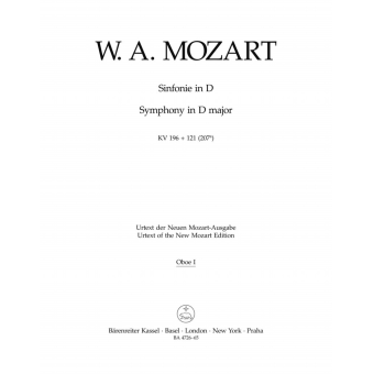 Symphony in D major K. 196, 121 (207a)