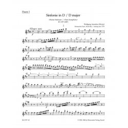         Symphony no. 31 in D major K. 297 (300a) "Paris Symphony" - Wolfgang Amadeus Mozart
    