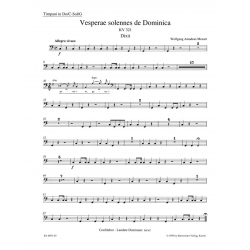         Vesperae solennes de Dominica K. 321 - Wolfgang Amadeus Mozart
    