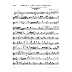         Concerto for Piano and Orchestra no. 26 in D major K. 537 "Coronation Concerto" - Wolfgang Amadeus Mozart
    