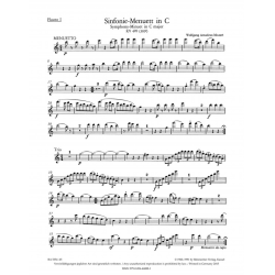        Symphony Minuett in C major K. 409 - Wolfgang Amadeus Mozart
    