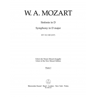 Symphony in D major K. 111/120(111a)