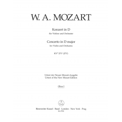         Concerto for Violin und Orchestra in D major K². 271a (271i) - Wolfgang Amadeus Mozart
    
