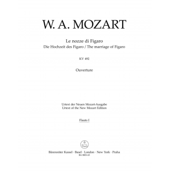 Le nozze di Figaro / The Marriage of Figaro K. 492