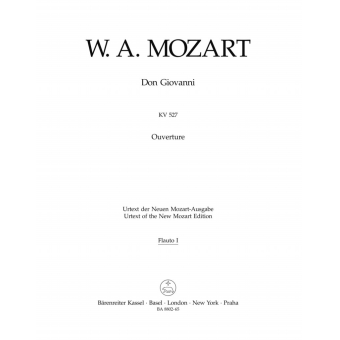 Overture to "Don Giovanni" K. 527