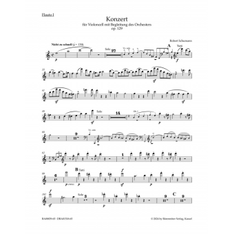 Concerto for Violoncello and Orchestra in A minor op. 129