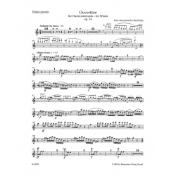         Ouverture for Winds in C major op. 24 - Felix Mendelssohn-Bartholdy
    