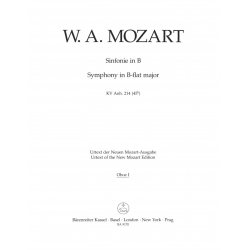         Symphony in B-flat major K. Anh. 214 (45b) - Wolfgang Amadeus Mozart
    