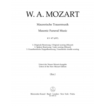Masonic Funeral Music K. 477 (479a)