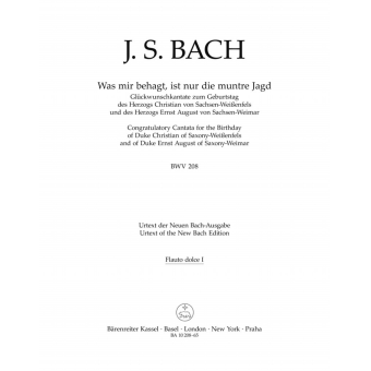 Was mir behagt, ist nur die muntre Jagd BWV 208