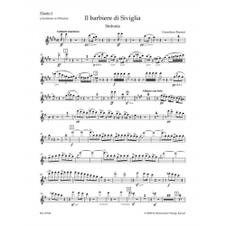        Il barbiere di Siviglia (Der Barbier von Sevilla). Sinfonia (Ouverture) - Gioacchino Rossini
    