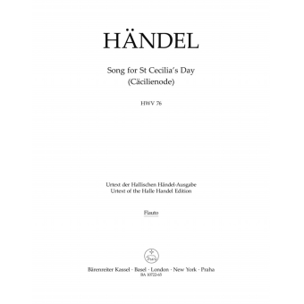 Song for St Cecilia's Day HWV 76