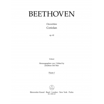 Overture "Coriolan" for Orchestra op. 62