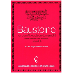         BAUSTEINE 4 - für den Akkordeon-Unterricht - Renato Bui
    