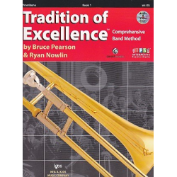         Tradition of Excellence Book 1 - Trombone BC (Bassschlüssel) - Bruce Pearson
    