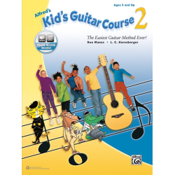         Alfreds Kids Guitar Course 2 (w/ audio) - Manus; R & Harnsberger; L,C
    