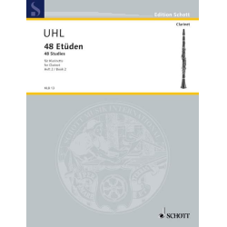         48 Etüden für Klarinette Heft 2 - Alfred Uhl
    